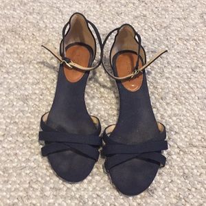 J Crew flat espadrilles